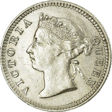 Coin, Hong Kong, Victoria, 5 Cents, 1900, AU(55-58), Silver, KM:5