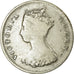 Coin, Hong Kong, Victoria, 10 Cents, 1868, VF(20-25), Silver, KM:6.3