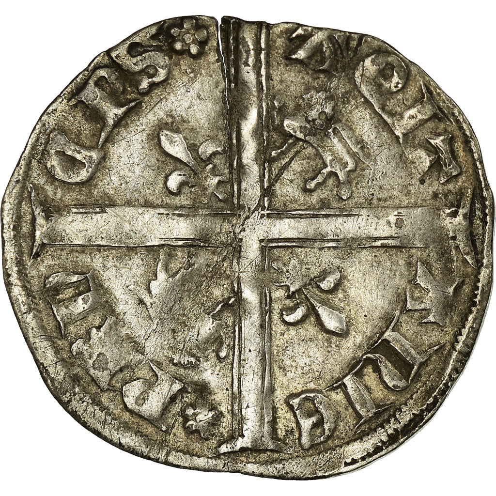 Monnaie, France, Aquitaine, Edouard le Prince Noir, Hardi, Bordeaux, TB+