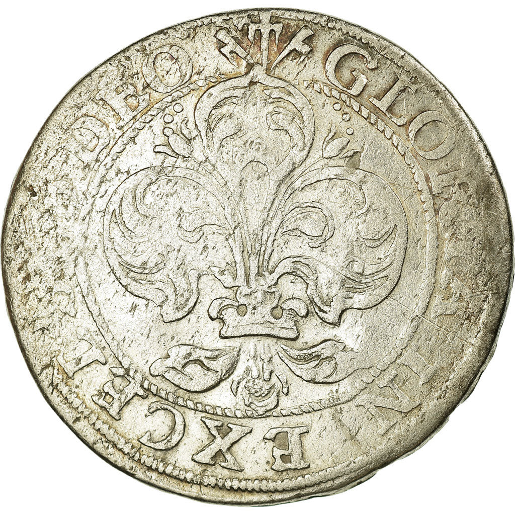Monnaie, France, ALSACE, 12 Kreuzer, 1640-1658, Strasbourg, TB+, Argent