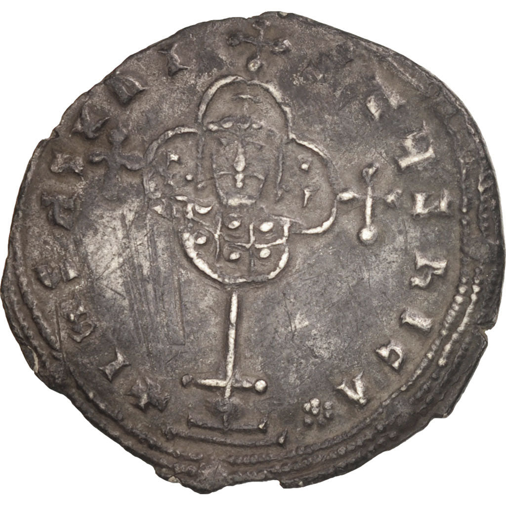 Nicephorus II, Miliaresion, 963-969 AD, Constantinople, Silver, Sear:1781