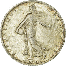 Coin, France, Semeuse, 2 Francs, 1913, Paris, EF(40-45), Silver, KM:845.1