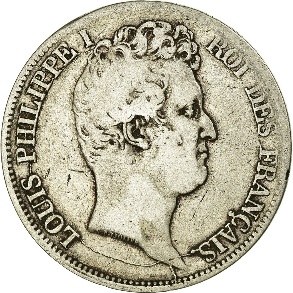 Monnaie, France, Louis-Philippe, 5 Francs, 1831, Marseille, TB+, Argent