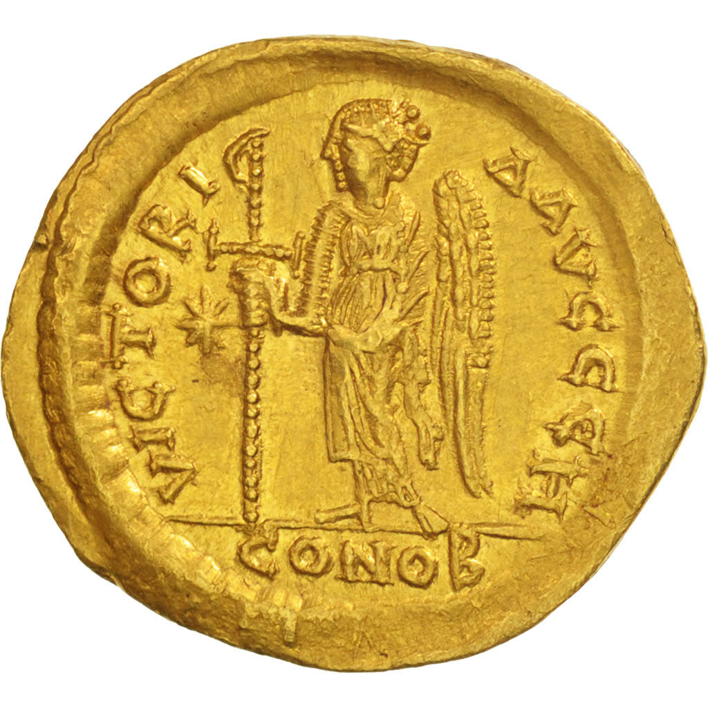 Anastasius I, Solidus, 491-518 AD, Constantinople, Gold, Sear:3