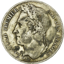 Coin, Belgium, Leopold I, 5 Francs, 5 Frank, 1849, VF(30-35), Silver, KM:3.2
