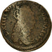 Moeda, França, Louis XIV, Liard de France au buste juvénile, deuxième type