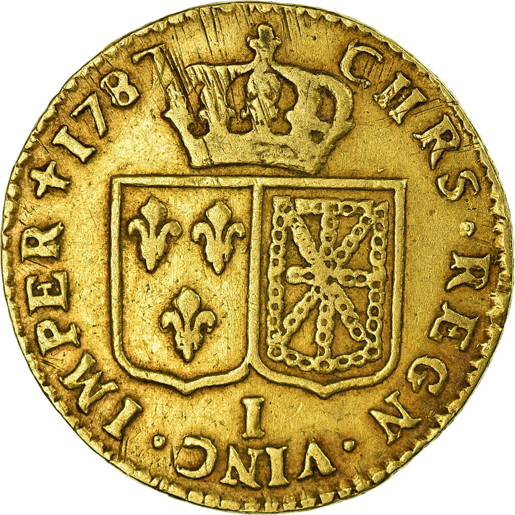 Monnaie, France, Louis XVI, Louis d'or à la tête nue, Louis d'Or, 1787