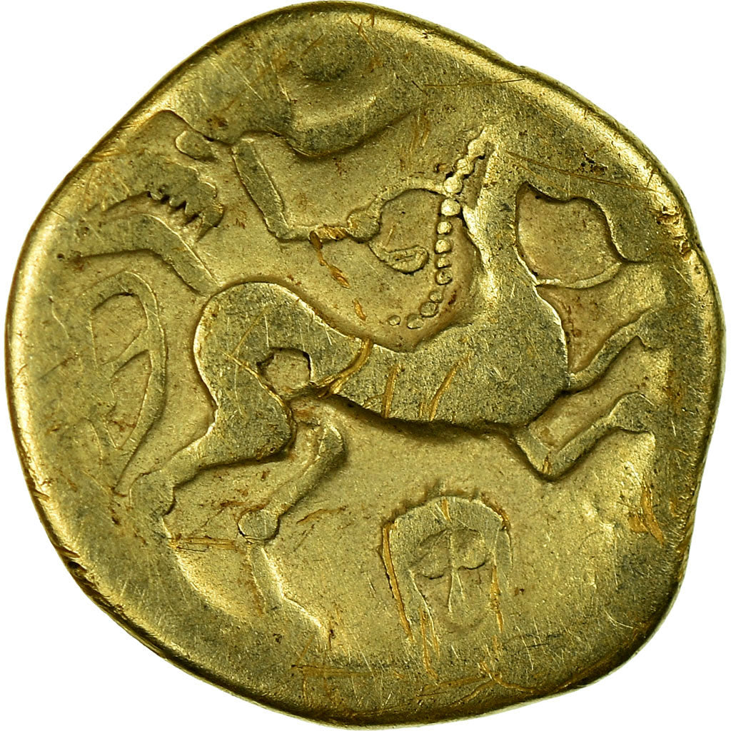 Coin, Carnutes, 1/4 Stater, EF(40-45), Electrum, Delestrée:2524 A