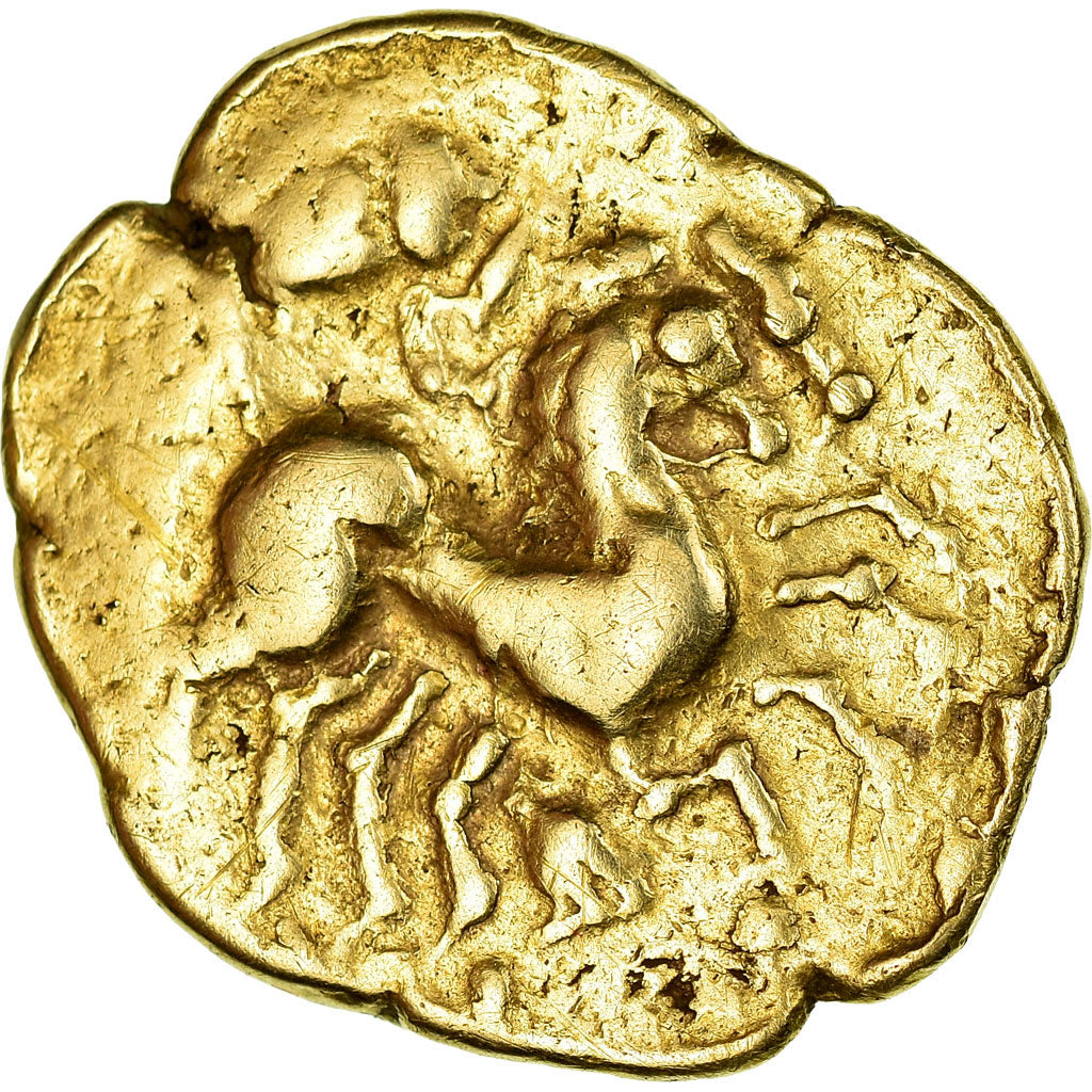 Coin, Carnutes, Stater, EF(40-45), Gold, Delestrée:2526