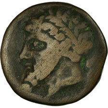 Monnaie, Numidia (Kingdom of), Massinissa ou Micipsa, Bronze Unit, TB+, Bronze