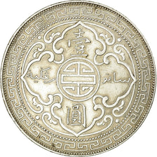 Coin, Great Britain, Trade Dollar, 1897, Bombay, EF(40-45), Silver