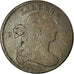 Coin, United States, Draped Bust Cent, Cent, 1802, U.S. Mint, VG(8-10), Copper