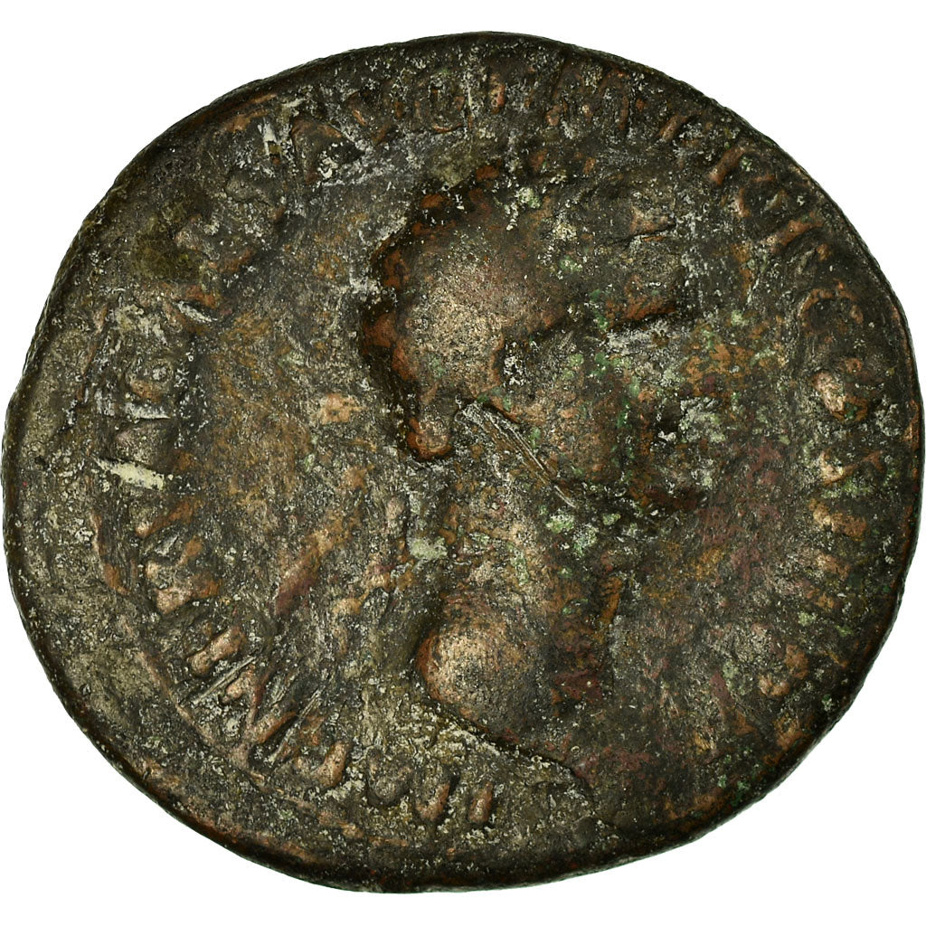 Coin, Nerva, As, AD 97, Rome, VF(20-25), Copper, RIC:83