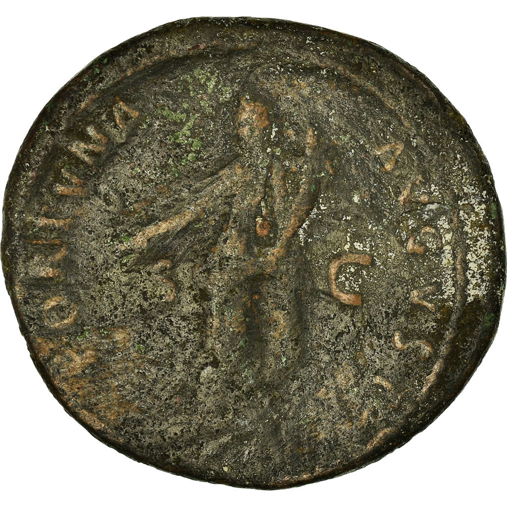 Coin, Nerva, As, AD 97, Rome, VF(20-25), Copper, RIC:83