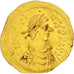 Justin II, Tremissis, 565-578 AD, Constantinople, Gold, Sear:353
