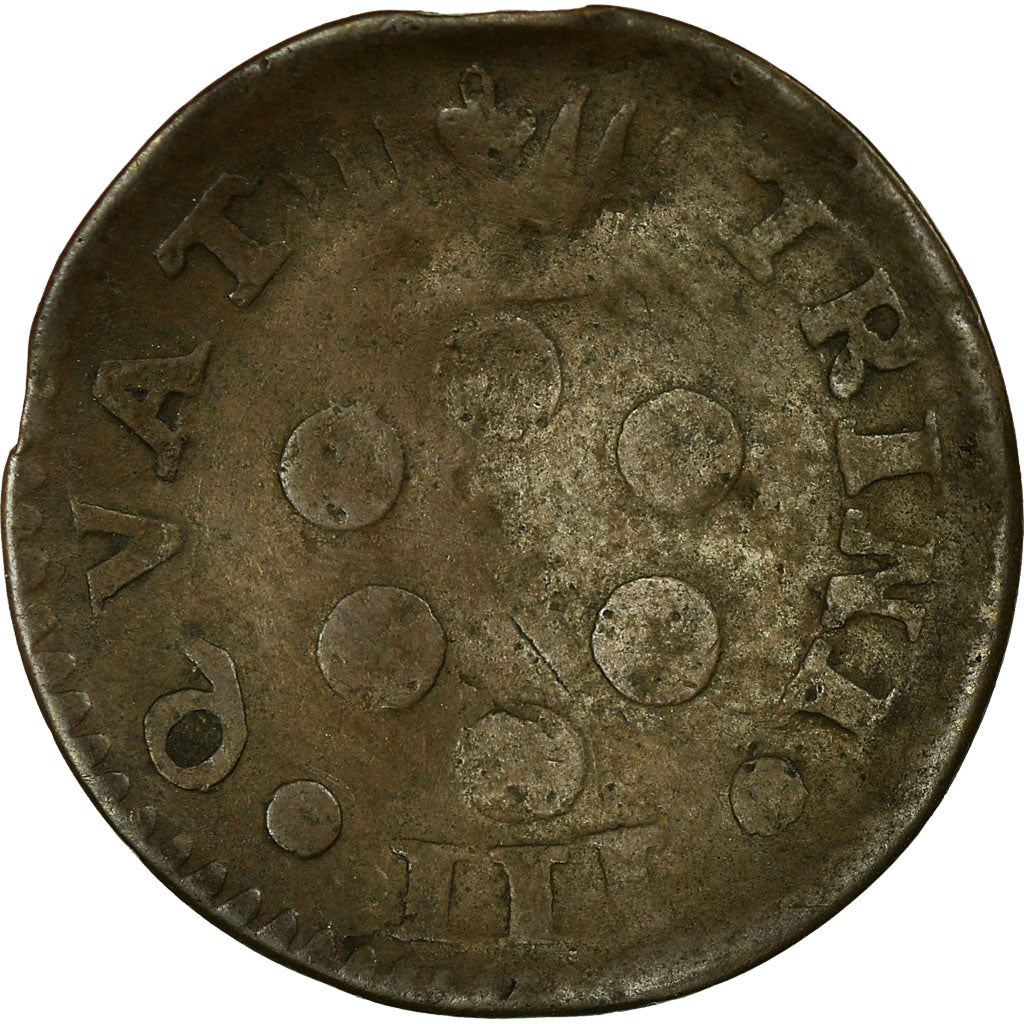 Moneta, DEPARTAMENTY WŁOSKIE, PISA, Fian Gastone, 3 Quattrini, 1 Soldo, 1679