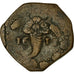 Monnaie, États italiens, NAPLES, Filippo III, Tornese, 1615, TB+, Cuivre, KM:4