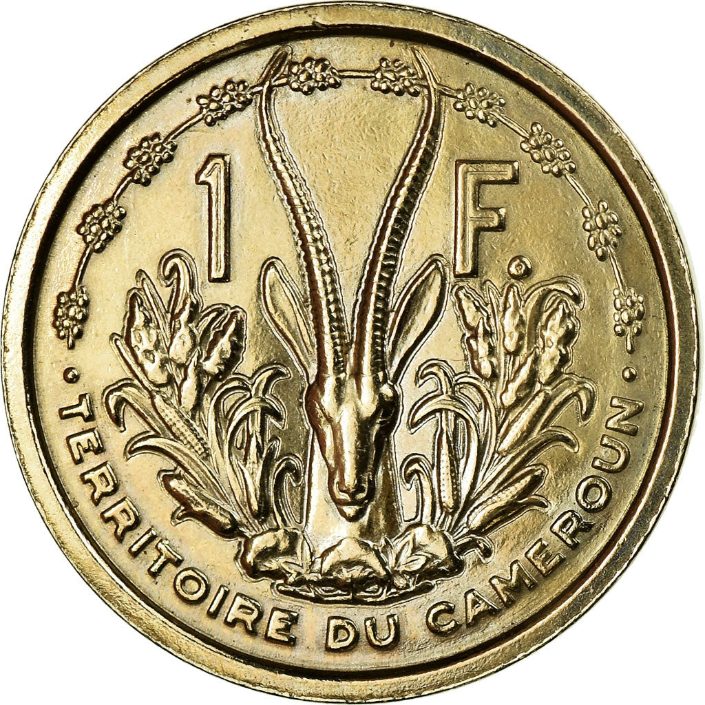 Coin, Cameroon, Franc, 1948, Paris, ESSAI, MS(60-62), Copper-nickel, KM:E5
