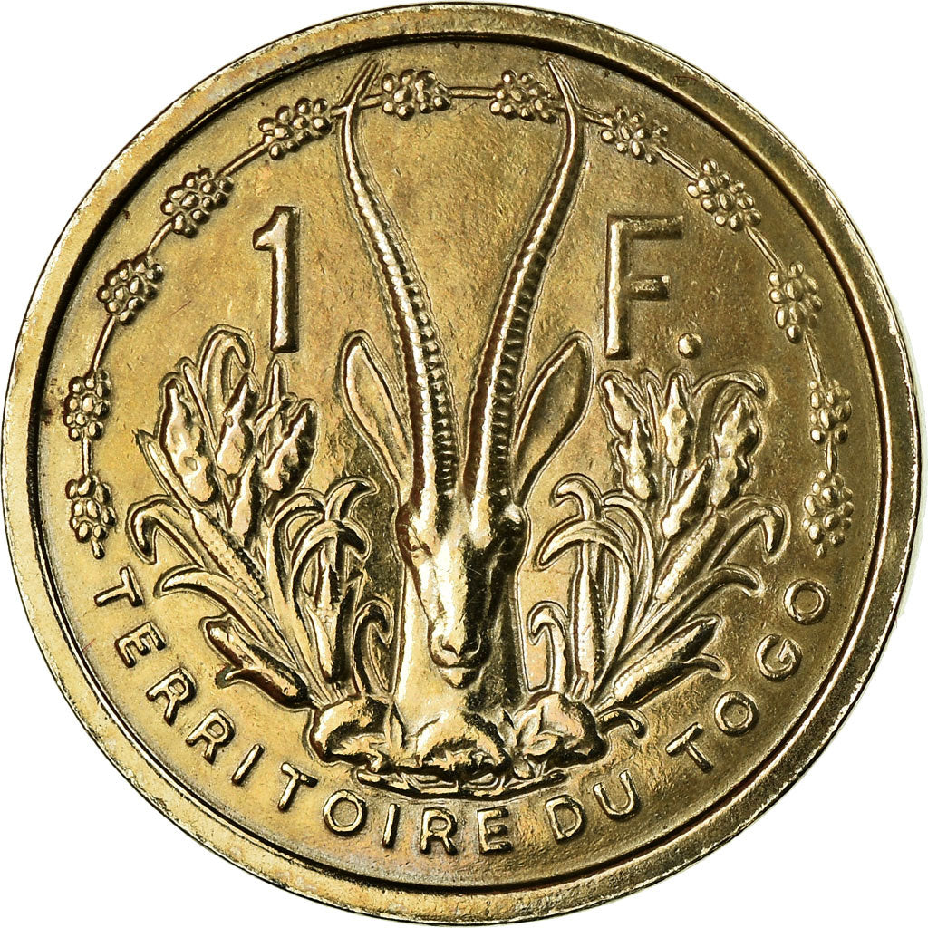Coin, Togo, Franc, 1948, Paris, ESSAI, MS(60-62), Copper-nickel, KM:E4