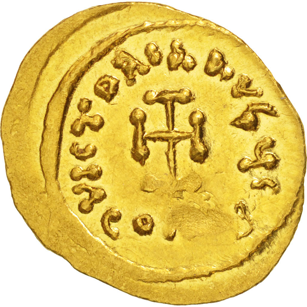 Coin, Constans II, Tremissis, 641-688 AD, Constantinople, MS(60-62), Gold