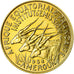Coin, Cameroon, 10 Francs, 1958, Paris, ESSAI, MS(60-62), Aluminum-Bronze