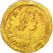 Justinian I, Tremissis, 527-565 AD, Constantinople, Oro, Sear:145