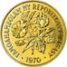 Coin, Madagascar, 20 Francs, 1970, Paris, ESSAI, MS(60-62), Aluminum-Bronze