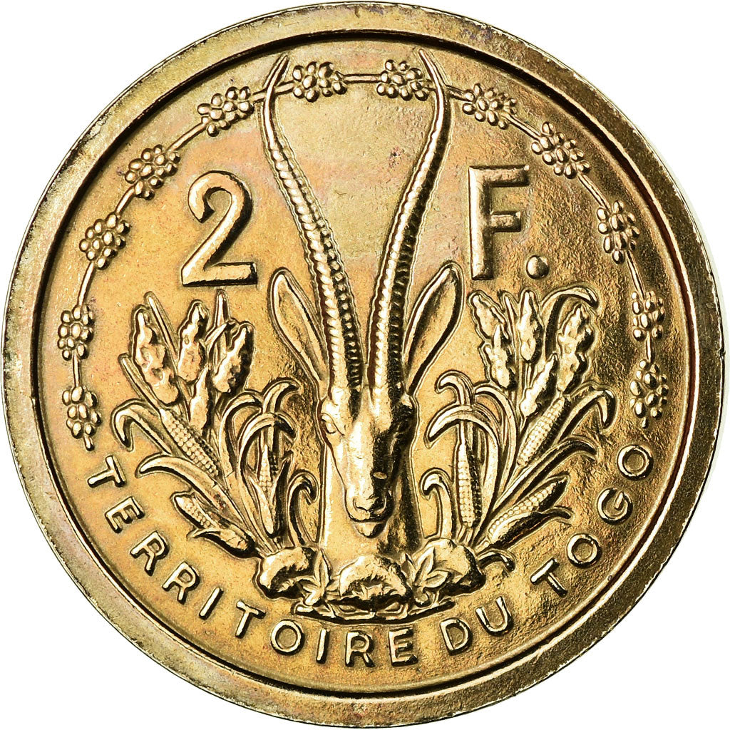 Coin, Togo, 2 Francs, 1948, Paris, ESSAI, AU(55-58), Copper-nickel, KM:E5