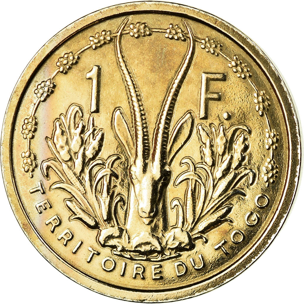 Coin, Togo, 1 Franc, 1948, Paris, ESSAI, MS(60-62), Nickel-Bronze, Lecompte:18