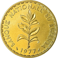 Coin, Rwanda, 50 Francs, 1977, Paris, ESSAI, MS(60-62), Brass, KM:E7