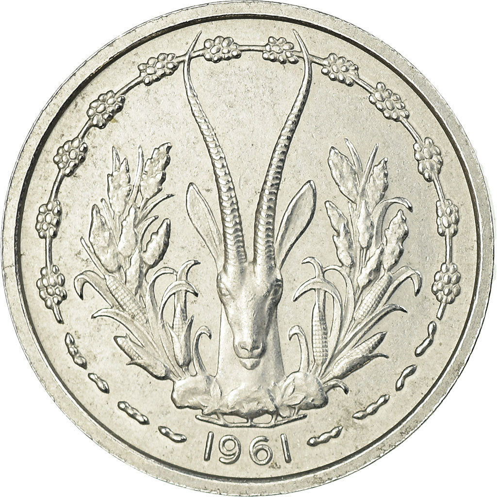Moneta, Stati dell'Africa occidentale, Franc, 1961, Paris, ESSAI, SPL