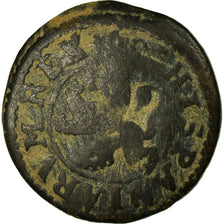 Coin, Spain, Philip III, 2 Maravedis, 1603, Segovia, VF(30-35), Bronze, KM:3.7
