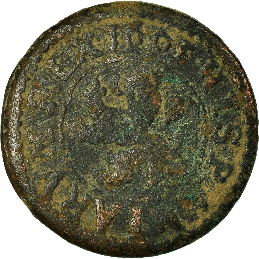 Monnaie, Espagne, Philip III, 2 Maravedis, 1603, Segovia, TB+, Bronze, KM:3.7