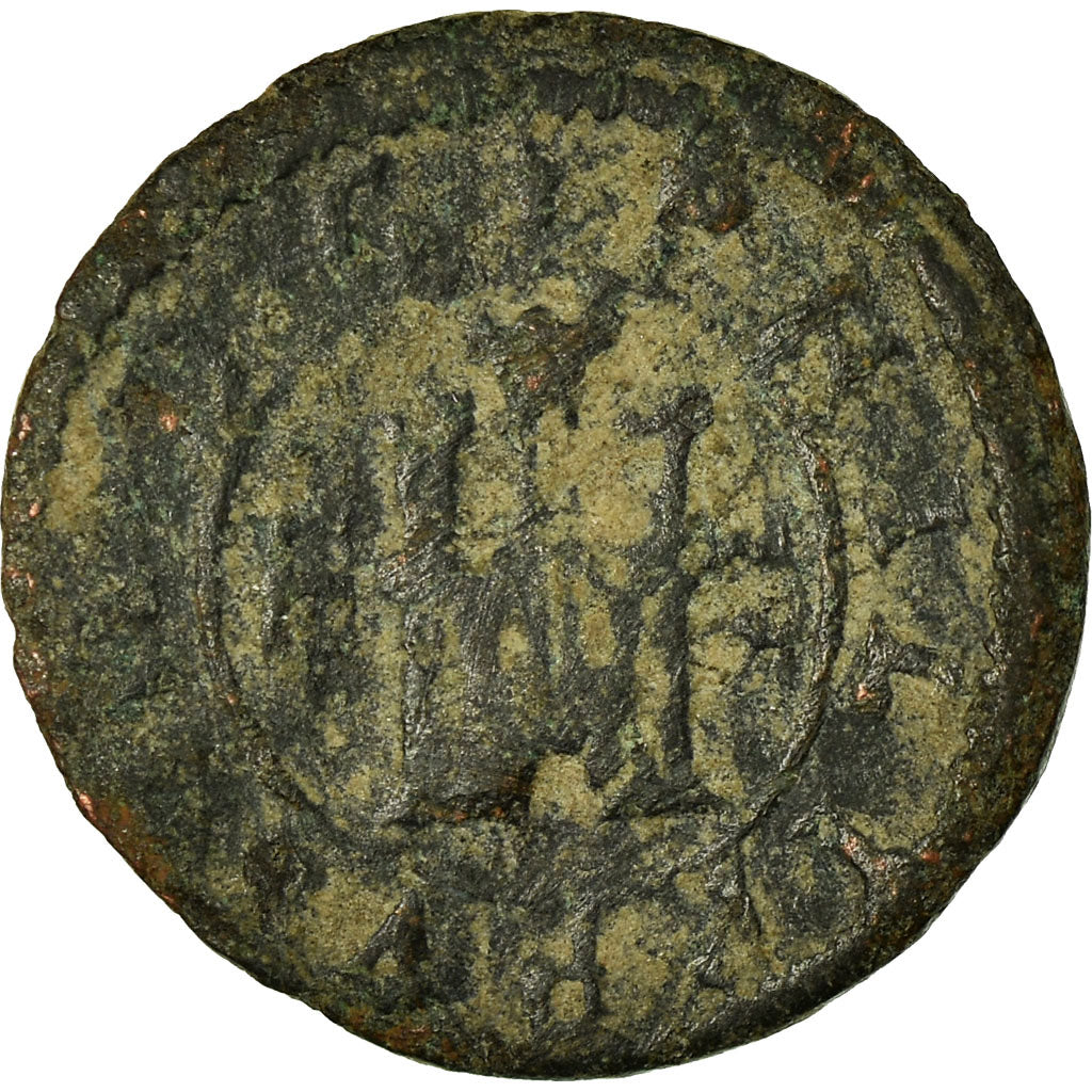 Coin, Spain, Philip III, 2 Maravedis, 1607, Segovia, VF(30-35), Bronze, KM:3.7