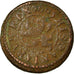 Münze, Spanien, Philip III, 2 Maravedis, 1605, Segovia, S+, Bronze, KM:3.7