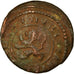 Coin, Spain, Philip III, 2 Maravedis, 1610, Segovia, VF(20-25), Bronze, KM:3.7