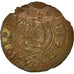 Coin, Spain, Philip IV, 16 Maravedis, 1663, Segovia, F(12-15), Copper, KM:172.6