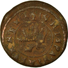 Monnaie, Espagne, Philip III, 2 Maravedis, 1619, Segovia, TB+, Bronze, KM:3.7