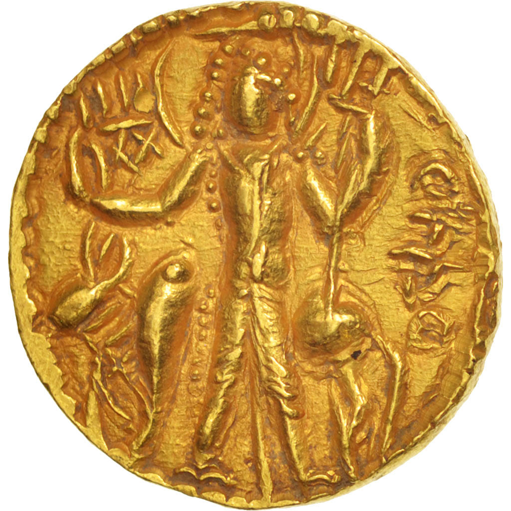 Vasu Deva, Kushans, Stater, 300-320 AD, Gold
