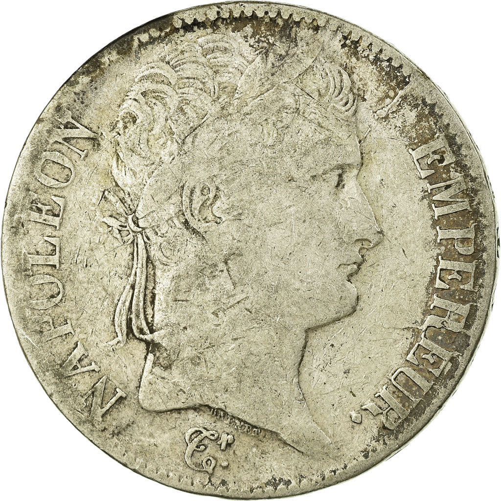 Monnaie, France, Napoléon I, 5 Francs, 1813, Perpignan, TB, Argent