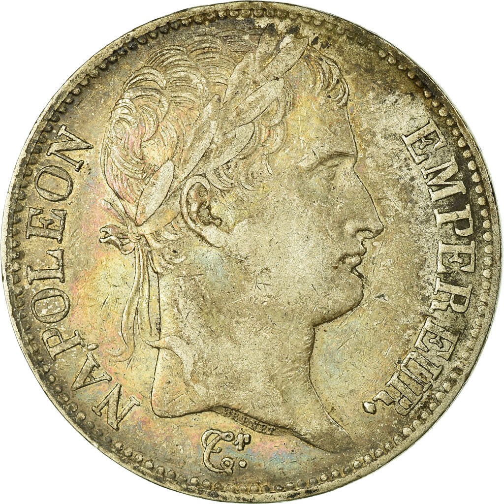 Coin, France, Napoléon I, 5 Francs, 1810, Paris, EF(40-45), Silver, KM:694.1