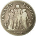 Münze, Frankreich, Union et Force, 5 Francs, AN 7, Paris, S, Silber, KM:639.1