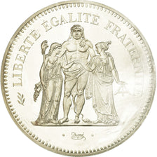 Monnaie, France, Hercule, 50 Francs, 1975, Paris, Piéfort, FDC, Argent