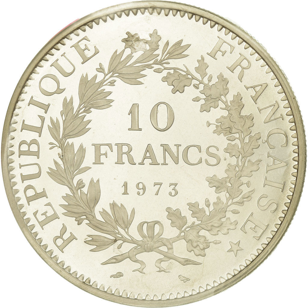 Monnaie, France, Hercule, 10 Francs, 1973, Piéfort, FDC, Argent