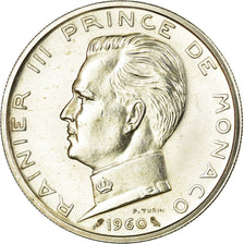 Moneta, Monaco, Rainier III, 5 Francs, 1960, Paris, PRÓBA, MS(60-62), Srebro