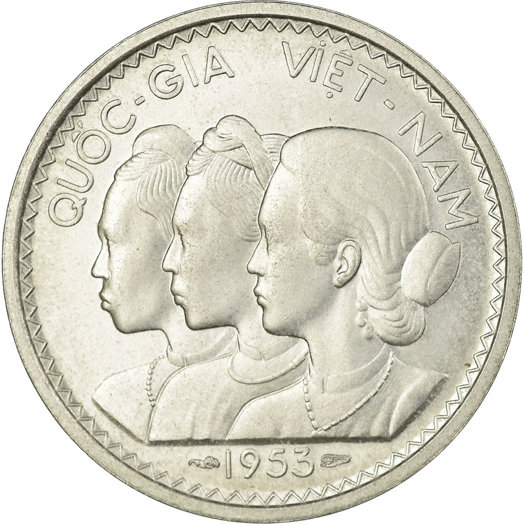 Münze, Vietnam, STATE OF SOUTH VIET NAM, 20 Su, 1953, Paris, ESSAI, UNZ