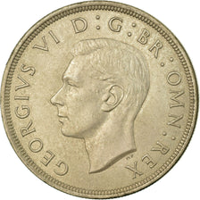 Coin, Great Britain, George VI, Crown, 1937, AU(55-58), Silver, KM:857