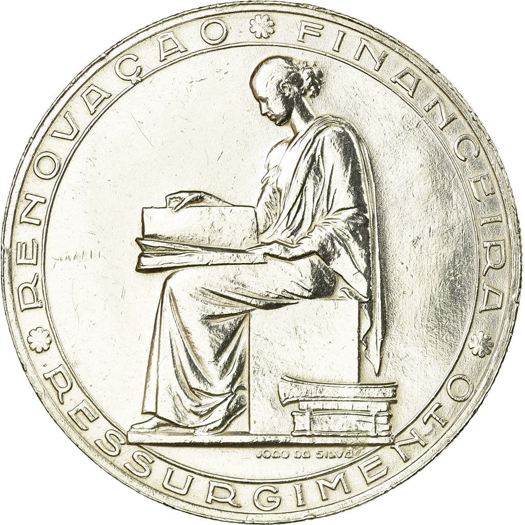 Monnaie, Portugal, 20 Escudos, 1953, TTB+, Argent, KM:585