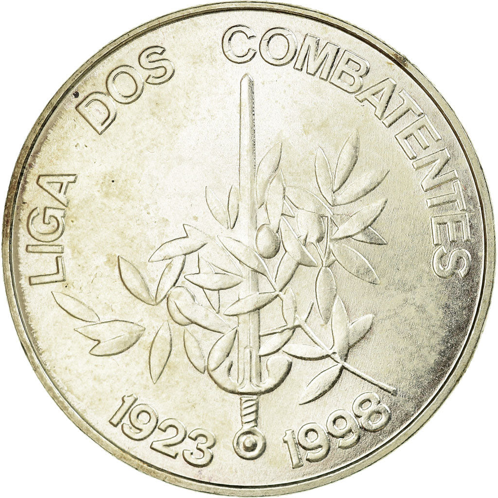 Münze, Portugal, 1000 Escudos, 1998, Lisbon, VZ, Silber, KM:714