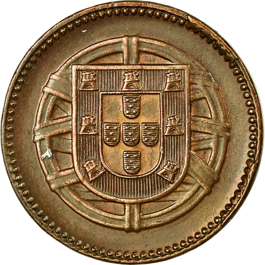 Moneda, Portugal, 2 Centavos, 1921, MBC+, Bronce, KM:568